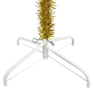Slim Gold Christmas Tree With Stand