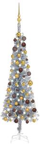 Slim LED Christmas Tree With Ball Set