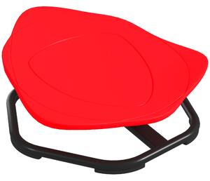 AIYAPLAY Spinning Chair for Autism Sit and Spin, Coordination & Balance, Sensory Spinning Chair for Toddlers 3-6 Years, Red Aosom UK