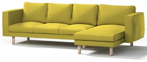 Norsborg 4-seat sofa with chaise longue cover