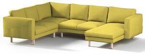 Norsborg 5-seat corner sofa with chaise longue cover