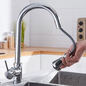 3 Modes Spray Swivel Pull Out Kitchen Tap