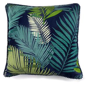 Fusion Tropical Cushion Teal (Green)