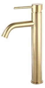 Contemporary Style Mid Curved Bathroom Tap
