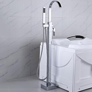 Floor Standing Bathroom Tap & Hand Shower