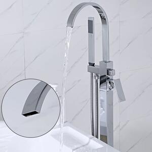 Floor Standing Bathroom Tap & Hand Shower
