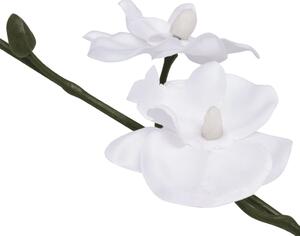 Artificial Orchid Plant with Pot 30 cm White