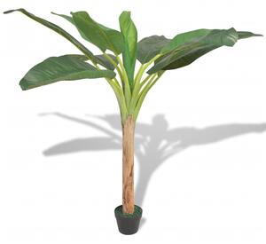 Artificial Banana Tree Plant with Pot 150 cm Green