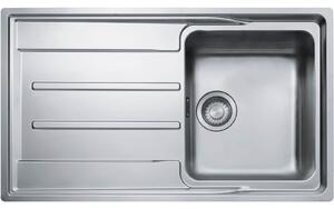 Franke Aton Silver Reversible Kitchen Sink - 1 Bowl