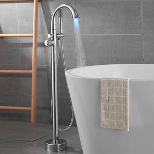LED Floor Standing Bathroom Tap