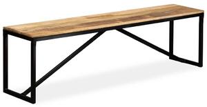 Bench Solid Mango Wood 160x35x45 cm
