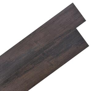 Self-adhesive PVC Flooring Planks 5.02 m² 2 mm Dark Brown