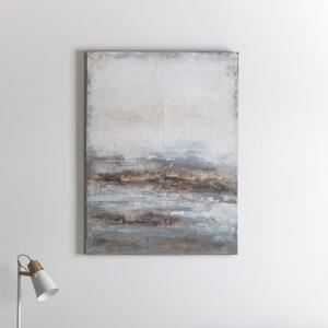 Tidal Skyline Framed Art 120x90cm Natural