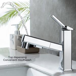 Modern Pull Out Copper Bathroom Tap