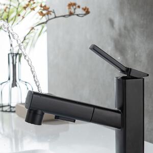 Modern Pull Out Copper Bathroom Tap