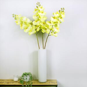 Green Real Touch Phalaenopsis 3 Pack Yellow