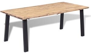 Dining Table Solid Acacia Wood 170x90 cm