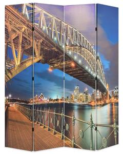 Folding Room Divider 160x170 cm Sydney Harbour Bridge