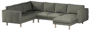 Norsborg 5-seat corner sofa with chaise longue cover