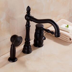 Roman Brass Bathroom Tap & Hand Shower Set