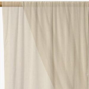 Plain Voile Curtain Fabric Cream