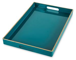 Rectangle Teal Tray Green