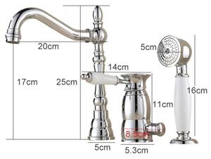 Vintage Style Chrome Plated Tap & Hand Shower