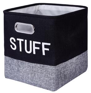Compact Cube 'Stuff' Insert - Black & Grey