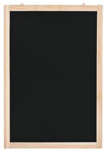 Wall-Mounted Blackboard Cedar Wood 40x60 cm