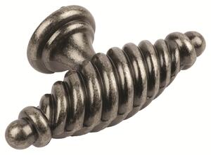Twister T Handle - Antique Pewter