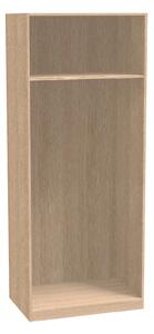 Fitted Bedroom Slab Double Wardrobe - Cashmere