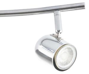 Phoenix 3 Lamp Round Spotlight - Chrome