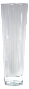 Tall Clear Glass Lily Vase Clear