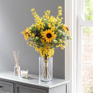 Florals Forever Ella Sunflower Luxury Bouquet Yellow 63cm Yellow/Green
