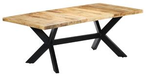 Dining Table 200x100x75 cm Solid Mango Wood