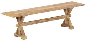 Hall Bench 160x35x45 cm Solid Mango Wood