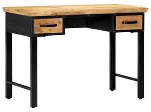 Writing Table 110x50x76 cm Solid Mango Wood
