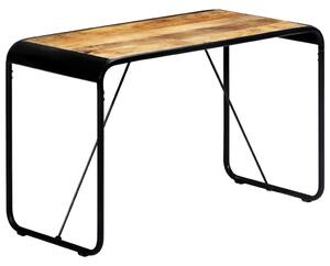 Dining Table 118x60x76 cm Solid Rough Mango Wood