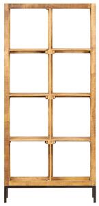 Bookshelf 80x25x175 cm Solid Mango Wood