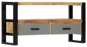 TV Cabinet 100x30x50 cm Solid Mango Wood