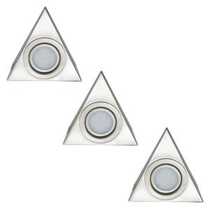 Arlec 3 Pack LED Triangle Cabinet Lights