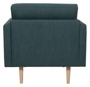 Larvik Fabric Armchair with Oak Legs