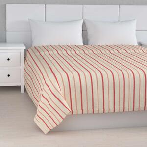 Stripe quilted throw