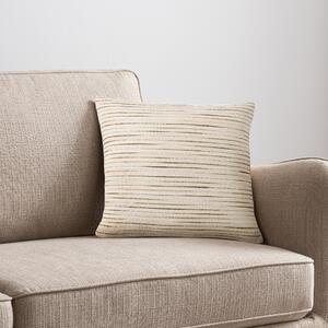 Ava Stripe Sage Cushion Green/Beige