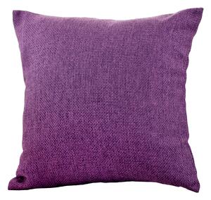 Barkweave Square Cushion Aubergine (Purple)