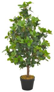 Artificial Plant Laurel Tree with Pot Green 90 cm