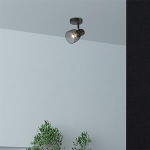 Emily Single Lamp Spotlight - Black
