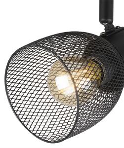 Emily Single Lamp Spotlight - Black