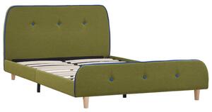 Bed Frame Green Fabric 120x190 cm 4FT Small Double