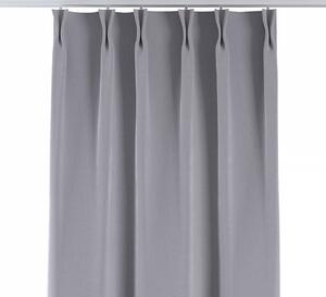 Double pinch pleat curtain